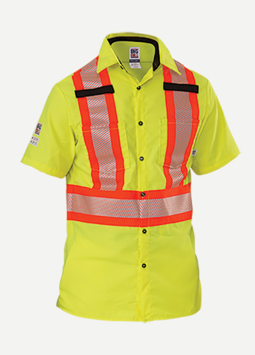 Big Bill Hi-Visibility Ripstop Short Sleeve Work Shirt