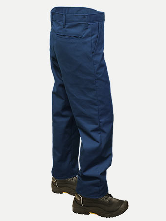 Big Al Navy Work Pants 100% Coton