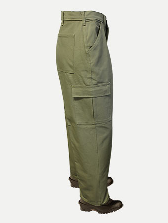 Pantalon Travail Cargo (velcro) 100% coton Big Al