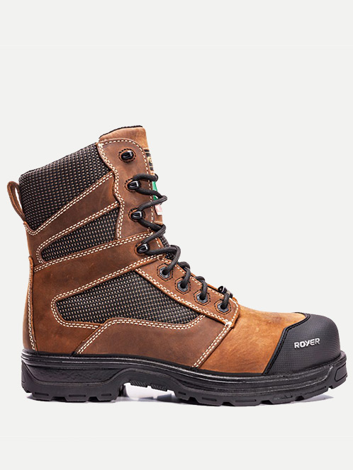Royer 8" Metal-Free Lightweight Leather Work boot