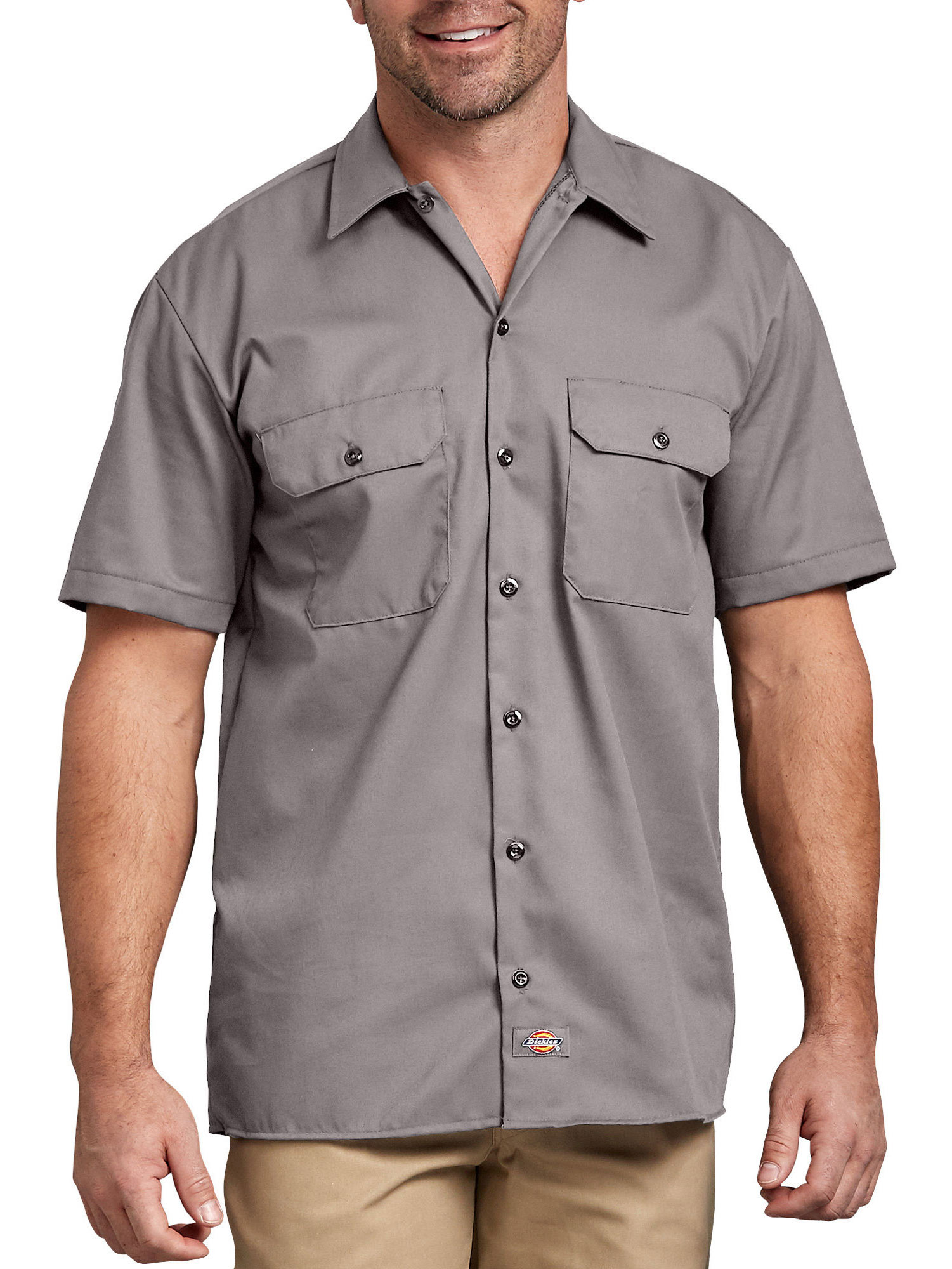 Dickies Original Fit Short Sleeve Button Front Work Shirt - 1574